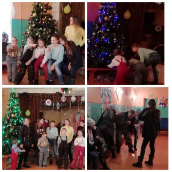 Ново-Ревякинский СДК 8 января “Рождественские забавы”- развлекательная программа.